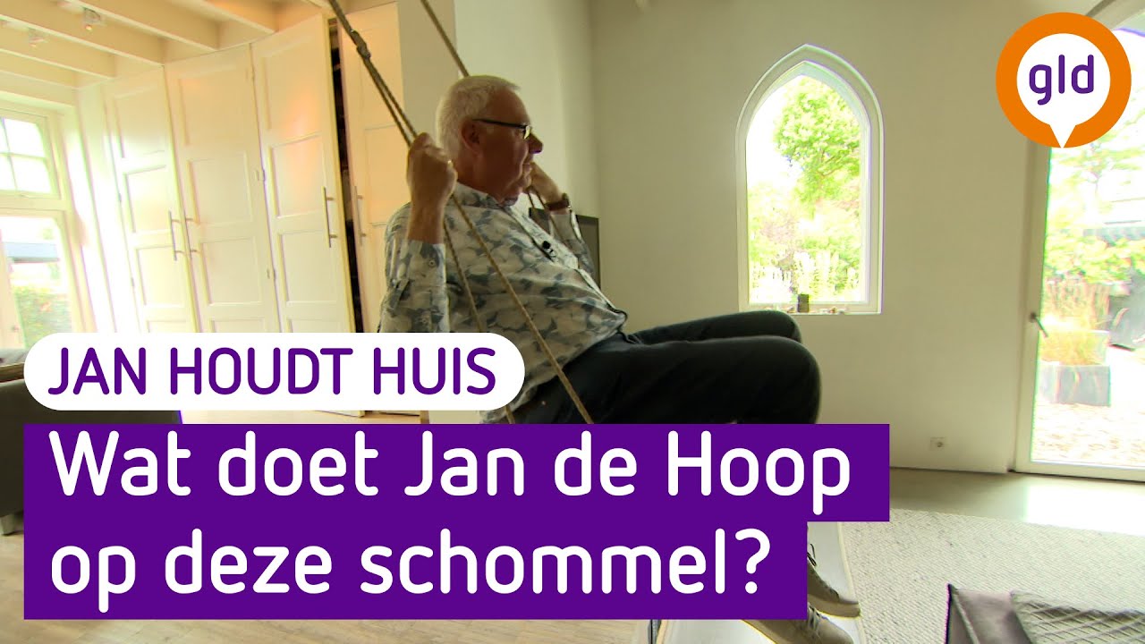 Jan houdt huis #7: Ronald en Sofie hebben een schommel in hun woonkamer
