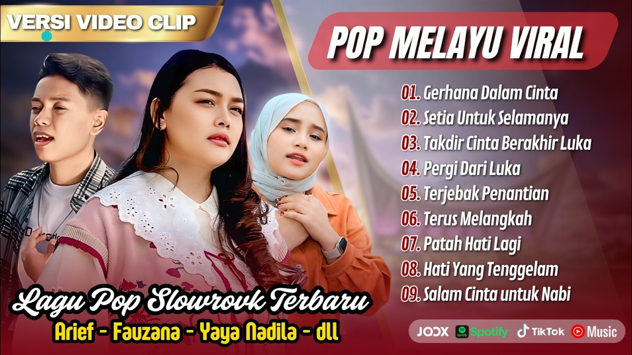 GERHANA DALAM CINTA - Arief Ft Ovhi Firsty | SETIA UNTUK SELAMANYA - Fauzana | POP MELAYU TERPOPULER