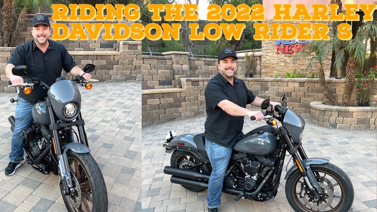 Riding the 2022 Harley Davidson Low Rider s...