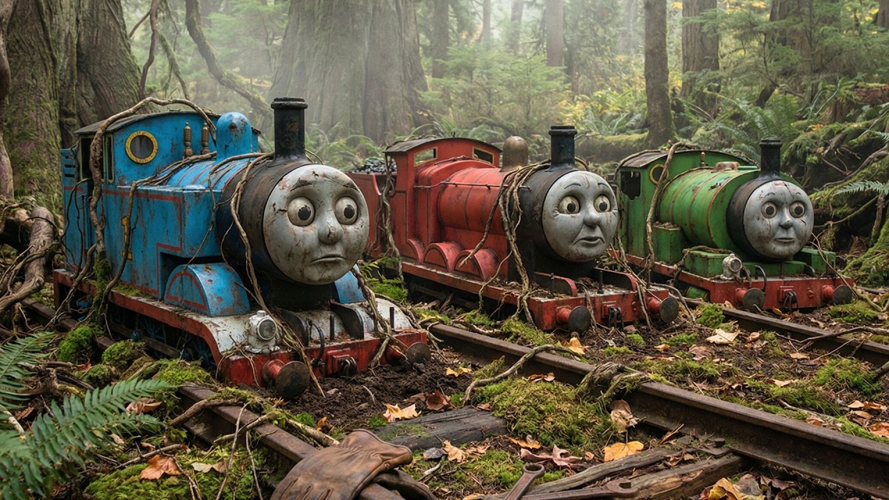 Forgotten Thomas & Friends Engines Rescued from the Woods 🌲 | Full ASMR Rebuild