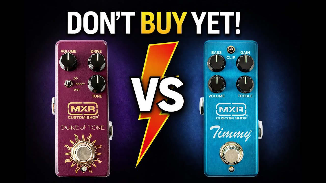 MXR Timmy vs Duke of Tone | Don’t Buy an Overdrive Until You Hear This