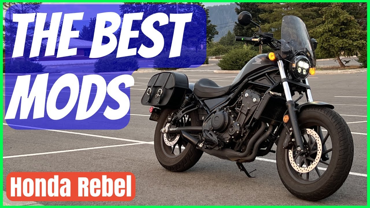 Каждая модификация, которую я сделал для своего Honda Rebel 500 — это модификация-сюрприз!
