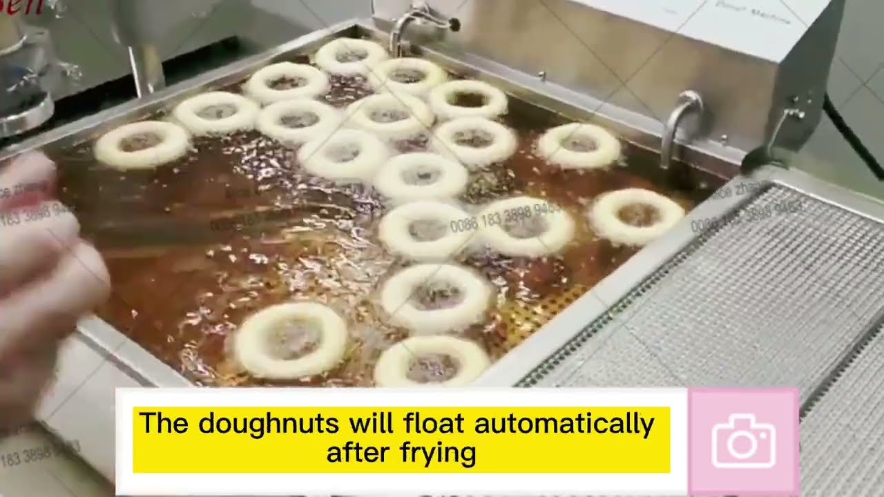 AJ-102 Commercial Donut Production Line | Industrial Donut Machine Mini Donut Maker Machine