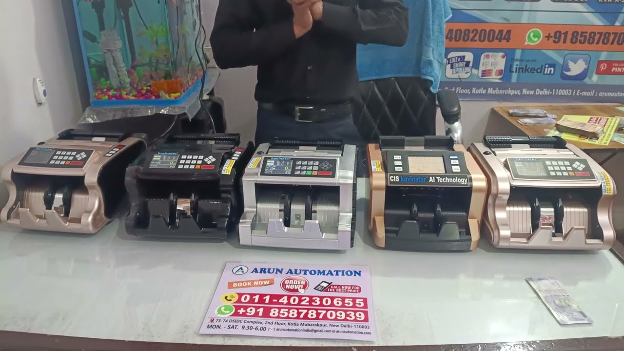 Top 5 Heavy-Duty Mix Currency Counting Machines With Counterfeit Detection in 2026