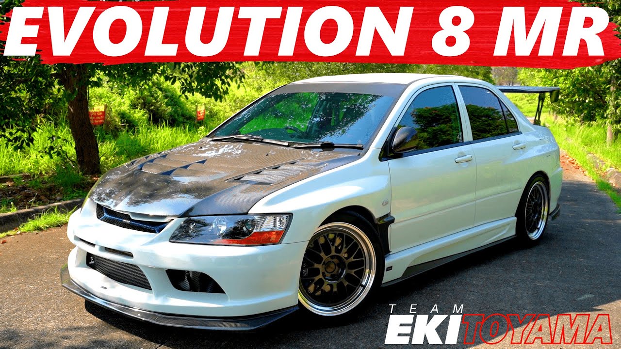 ORIGINAL MITSUBISHI EVO 8 MR DARI TEAM EKITOYAMA, DIMODIFIKASI JADI MAKIN GANTENG !!