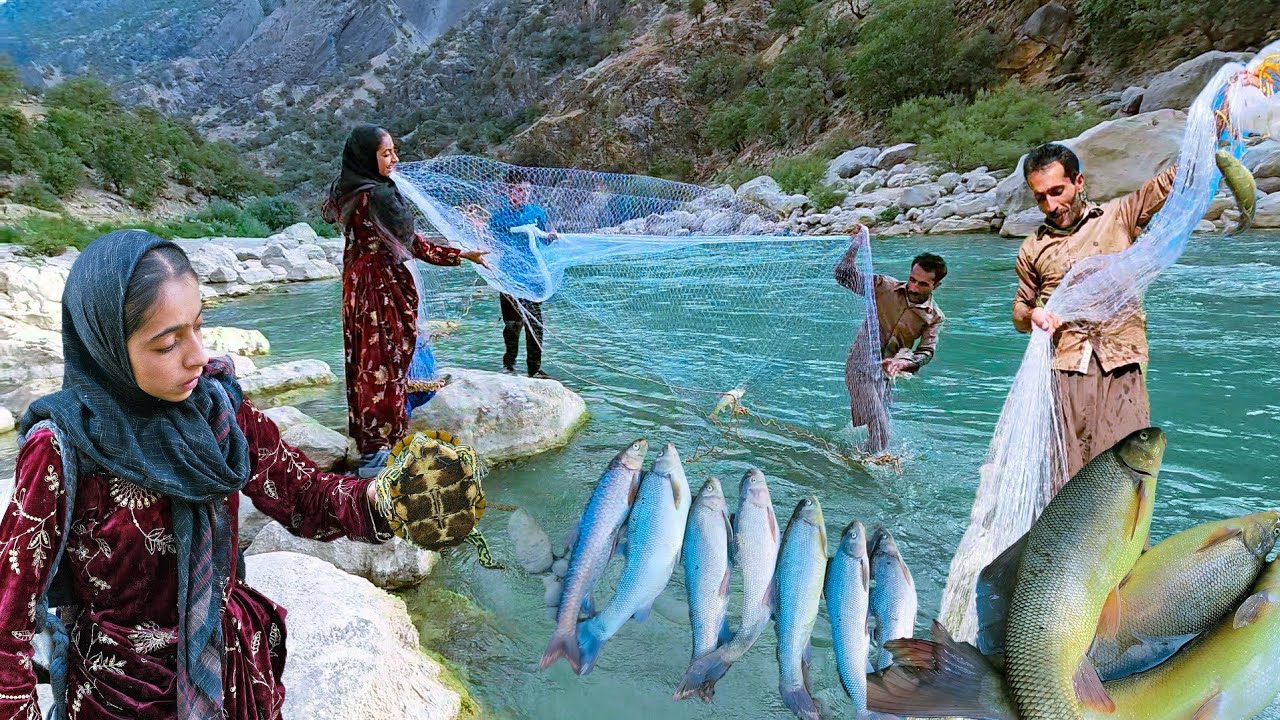 🌊🎣 River Adventure & Grilled Fish Night with Leila’s Family 🍽🔥