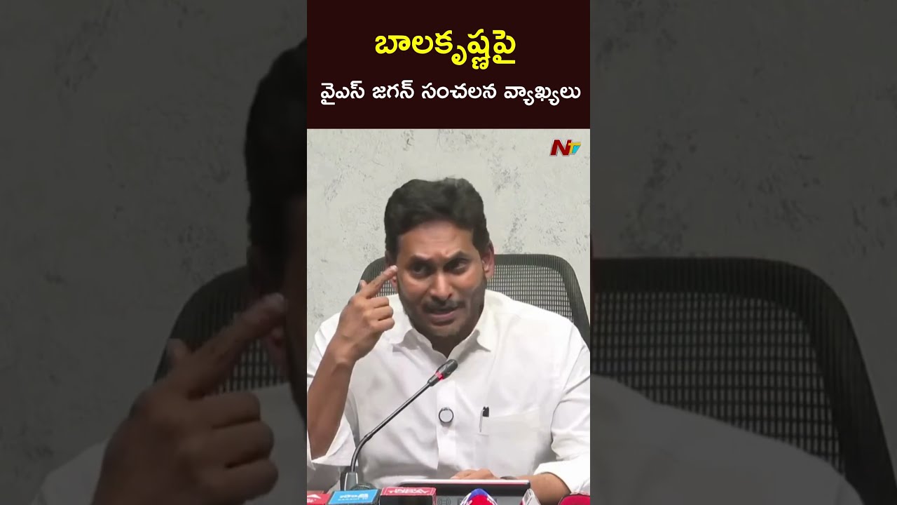 YS Jagan Shocking Comments On Balakrishna | NTV Telugu