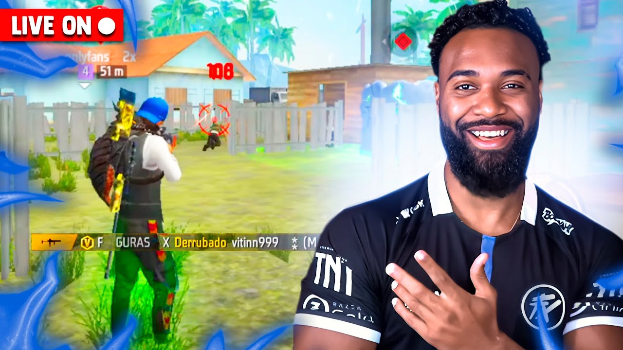 🔴LIVE ON🔴 SOLO vs SQUAD  RANQUEADA NO MESTRE🔴F CEROL E NOBRU🔴FREE FIRE AO VIVO🔴