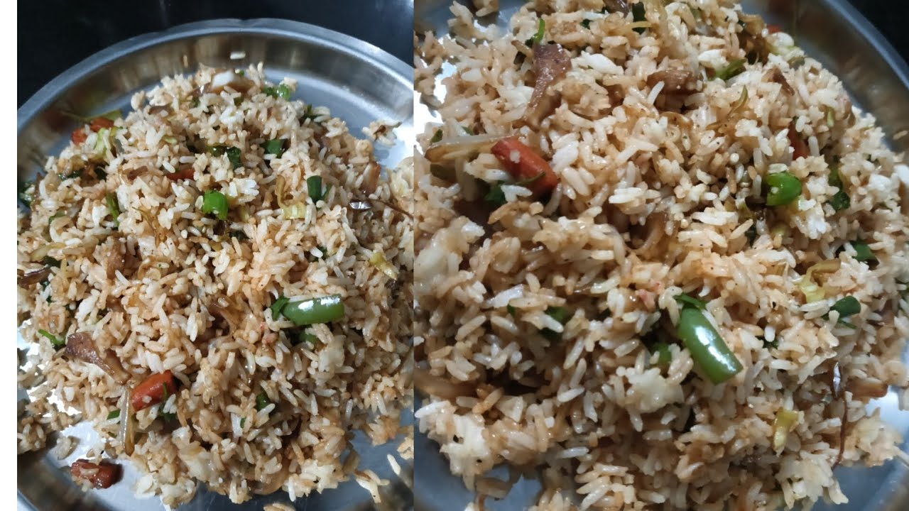 Veg Fried Rice♥️|Nammane Aduge|