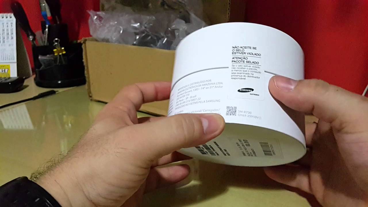 Unboxing do Gear S2 - Português do Brasil