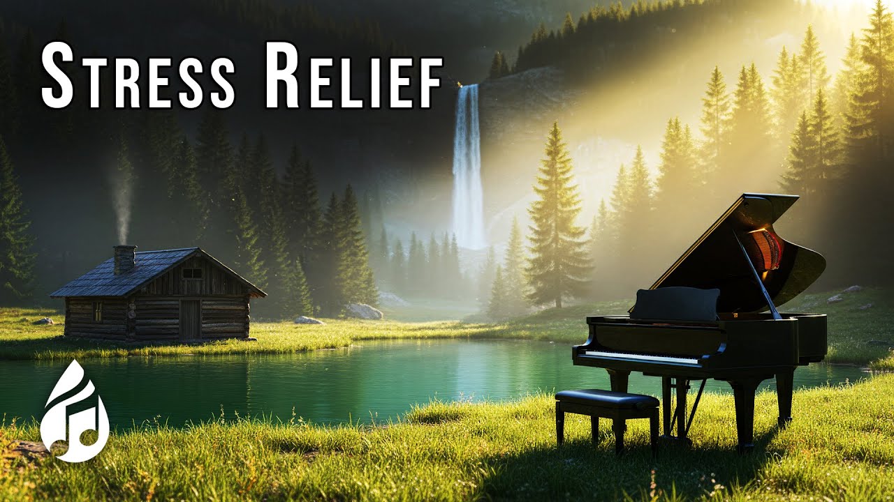 Calm Piano Music with Nature &bull; Stress Relief & Deep Focus (4K)