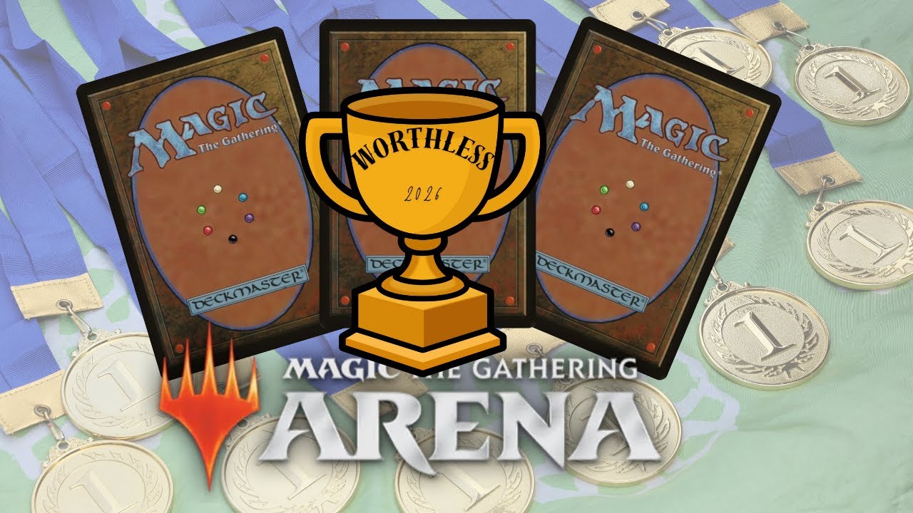 Magic Arena the Gathering Achievement hunting (these things are worthless)