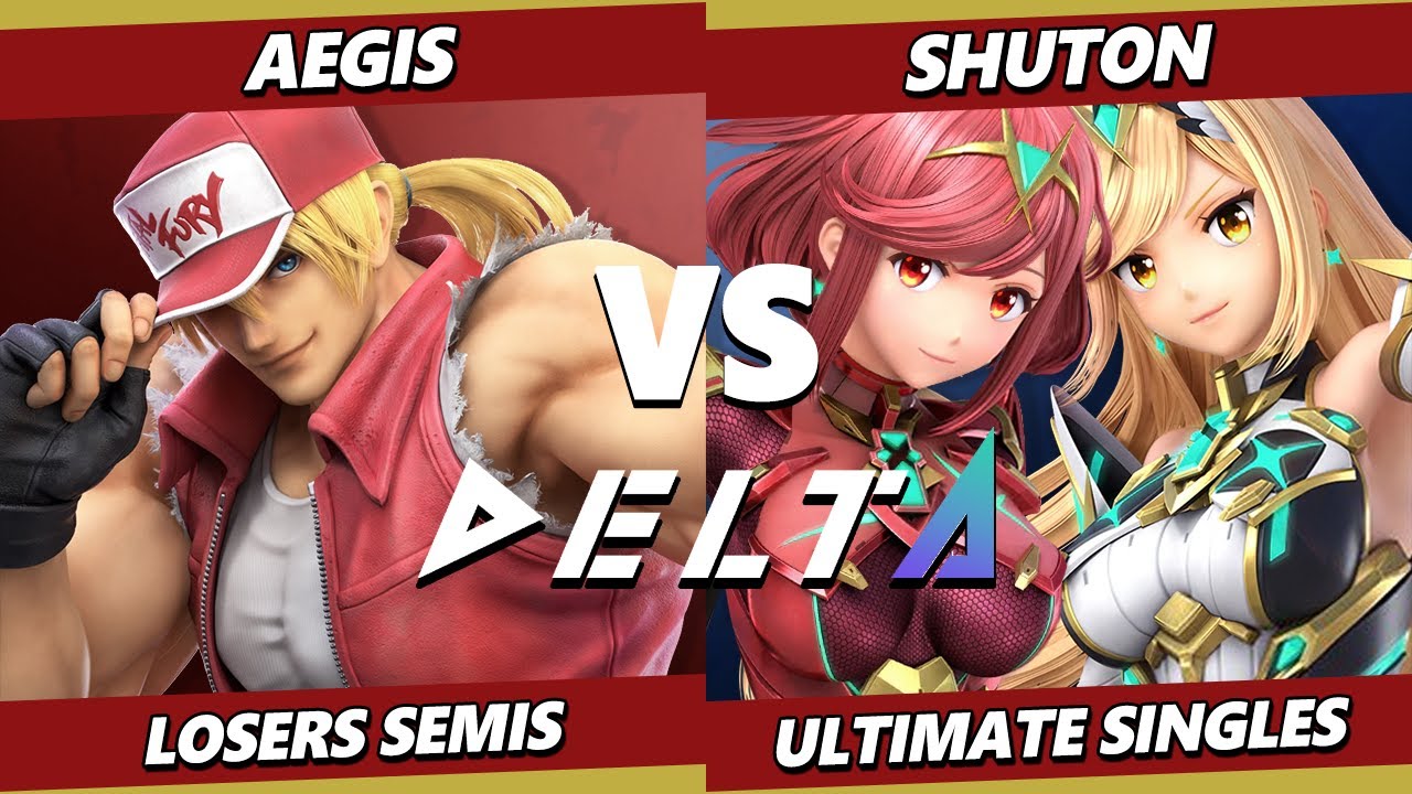 Delta 4 Losers Semis - Aegis (Terry) Vs. Shuton (Pyra Mythra) Smash Ultimate - SSBU