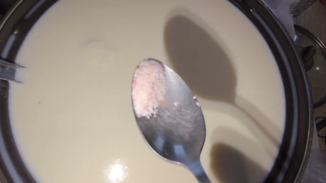 Vidéo de ma préparation de fromage tomme de vache se n ai pas que du budget 