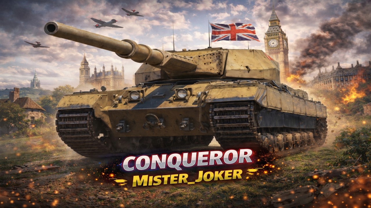 World of Tanks. 💙💛 Conqueror потіємо на результат!!! Старт 83.63%💙💛