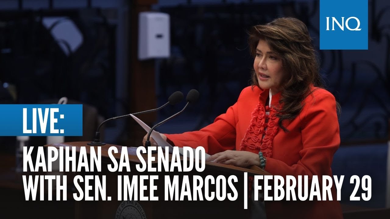 LIVE: Kapihan sa Senado with Sen. Imee Marcos | February 29