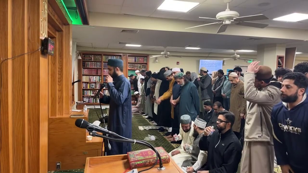 Day 20 Taraweeh | By Hafiz Araiz Spall | at ICOB Masjid | NJ USA