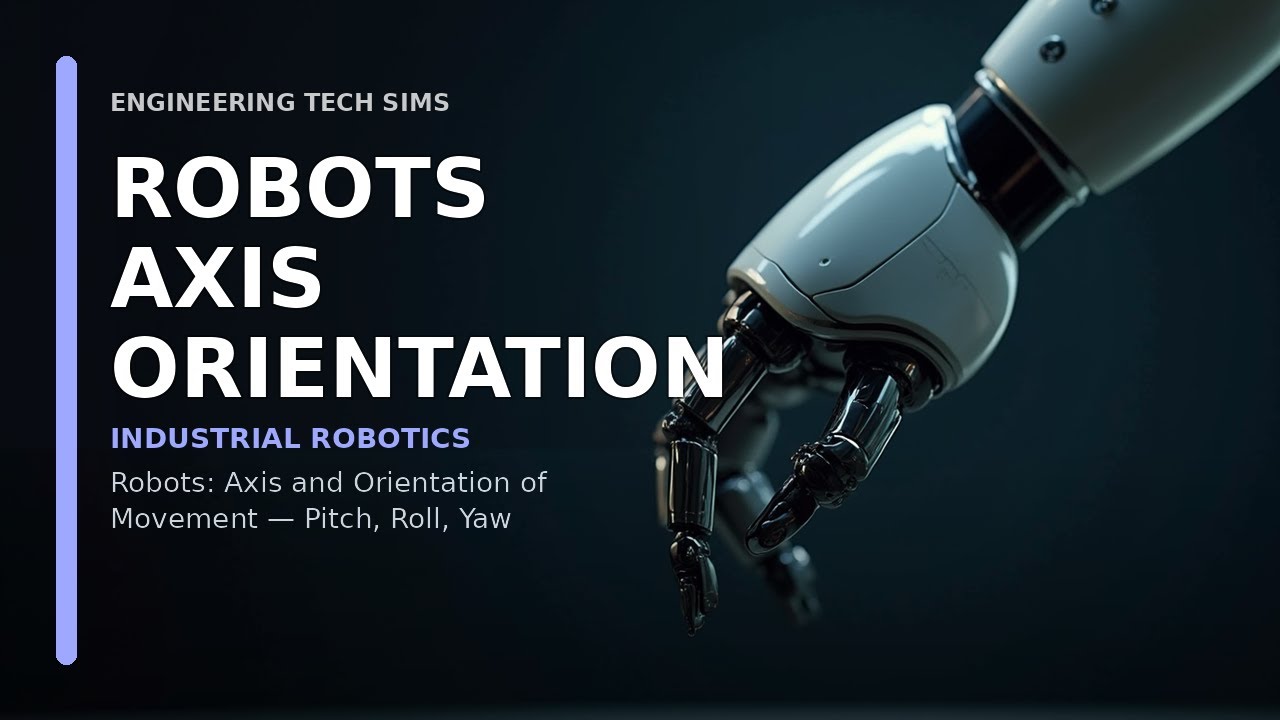 Robots: Axis and Orientation of Movement - Pitch, Roll, Yaw
