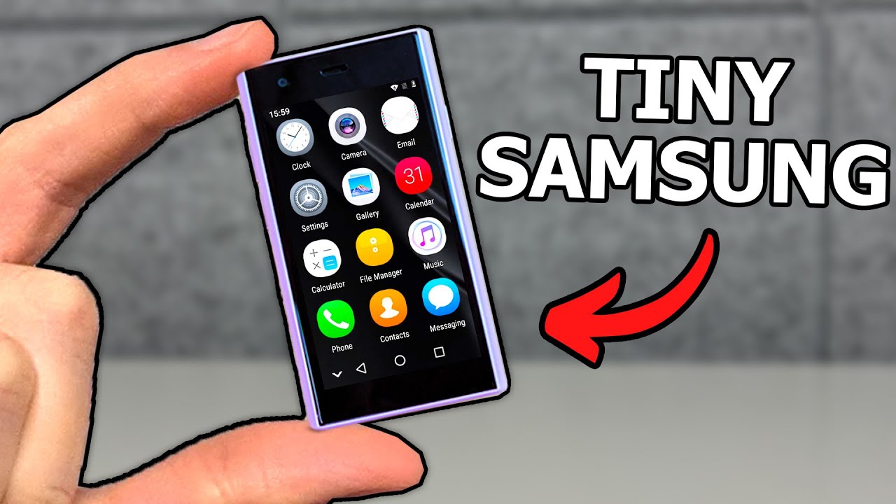 I bought the World's SMALLEST Phone... 💀