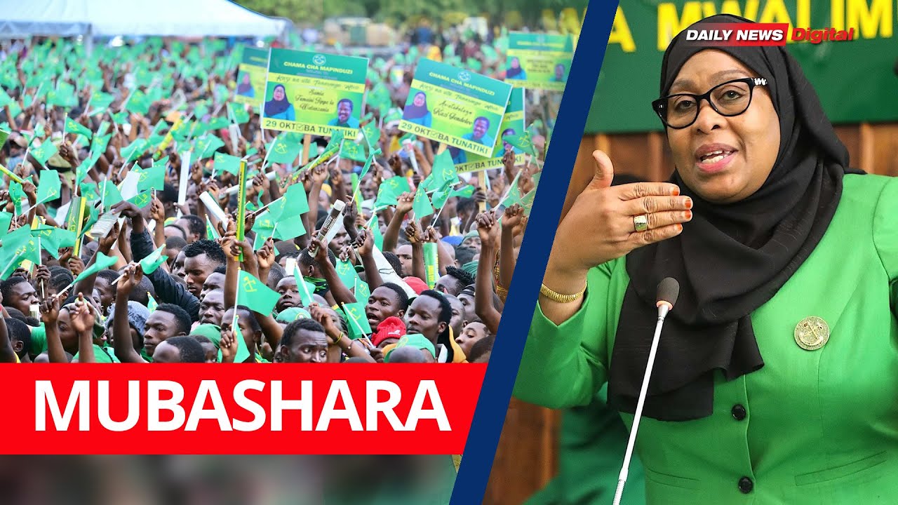🔴LIVE: MGOMBEA URAIS CCM, DK. SAMIA ANAZUNGUMZA NA WANANCHI - MSATA