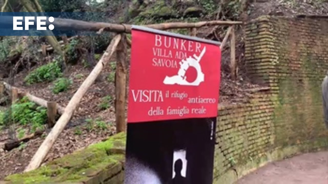 Un búnker para la realeza: Roma reabre el refugio de los Saboya en la II Guerra Mundial