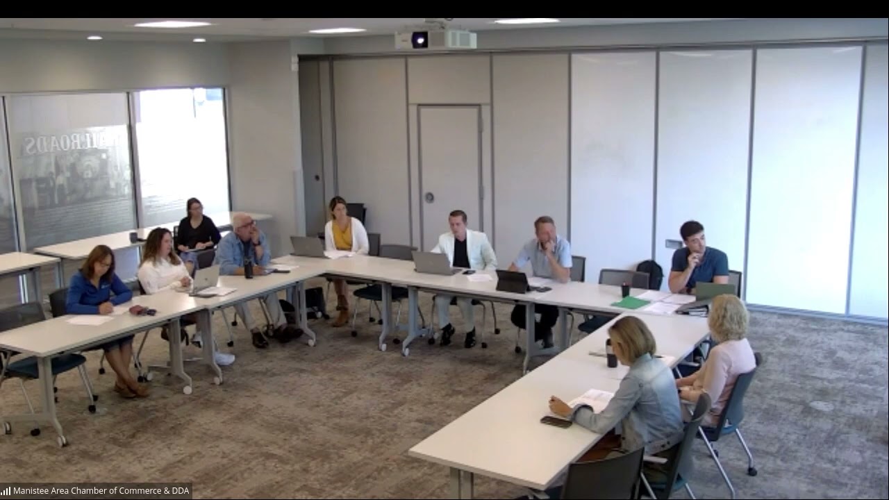 Manistee DDA Board Meeting 2024-08-14
