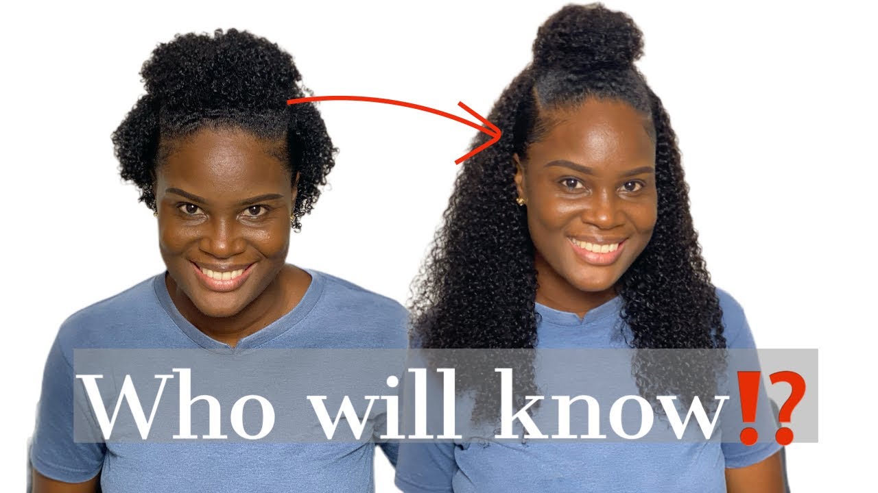 Instant length ‼️flip it 👀 with 3 in 1 Half Wig Install this one is 🔥 Ft. ULAHair