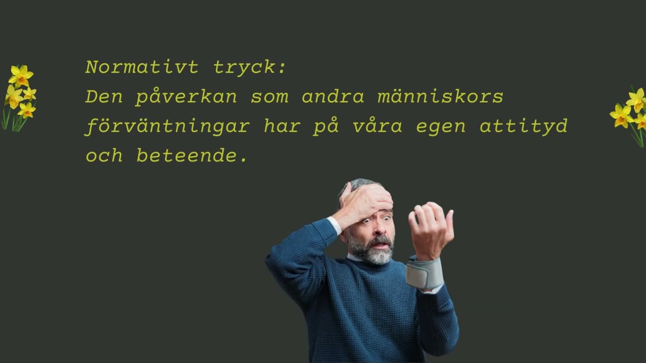 Normer - Viktiga ord