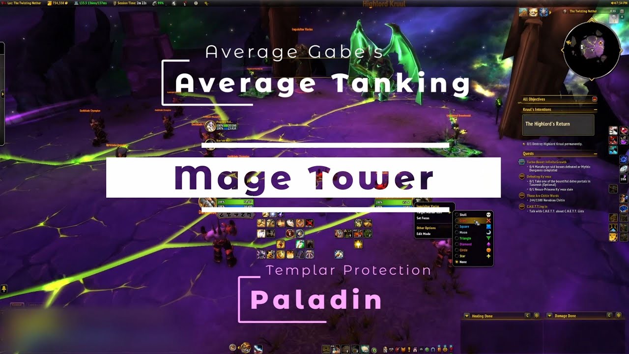 Prot Paladin | Mage Tower | TWW 12.0 Midnight Pre Patch
