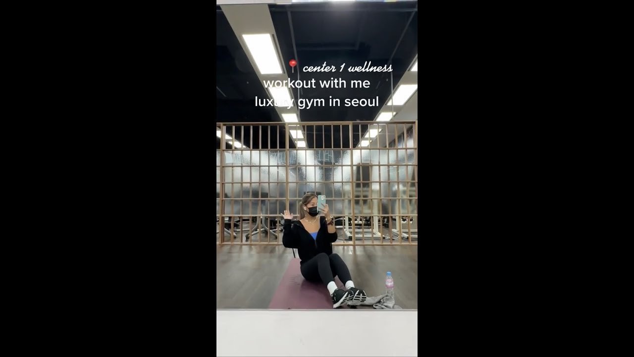 luxury gym in seoul, korea #shorts