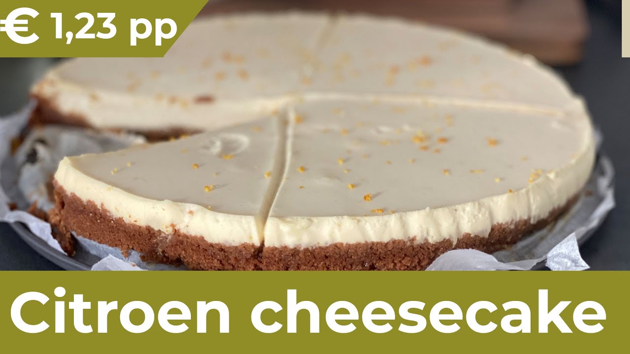 Donnie Dinsdag - Citroen Cheesecake