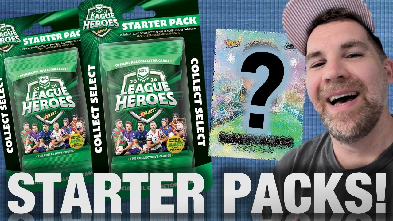 Select NRL League Heroes 2026 | Opening Up 3 Starter Packs! Who Will Our Special Cards Be?!