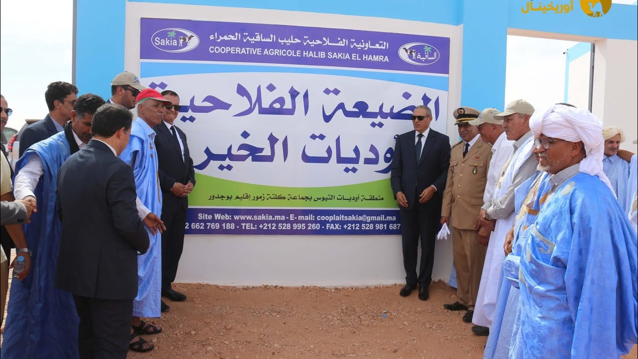 كلتة زمور : اطلاق مشاريع تنموية بالضيعة الفلاحية أوديات الخير احتفاءً بخمسينية المسيرة الخضراء