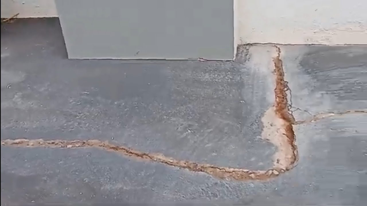 Aprenda Como arrumar trincas em calçadas !