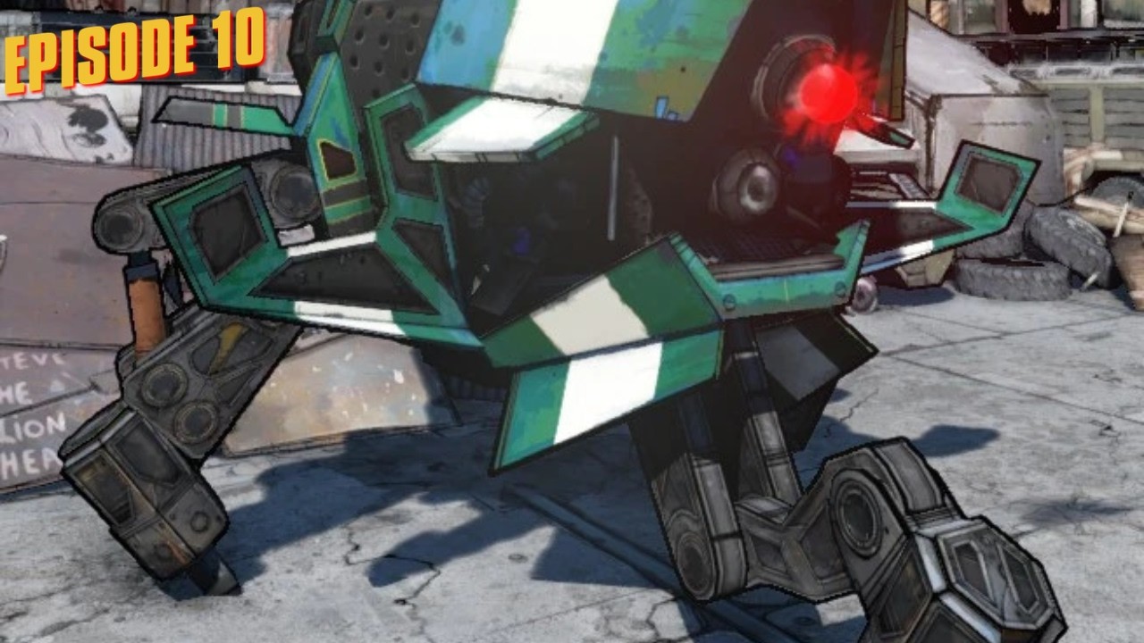 Borderlands 2 S01 Axton Level 1 to OP 10 - Episode 10 (Defeating W4R-D3N)