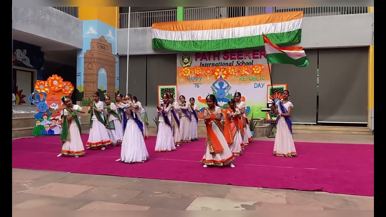 Glimpses of Republic Day Celebration at The PATH SEEKER International School.