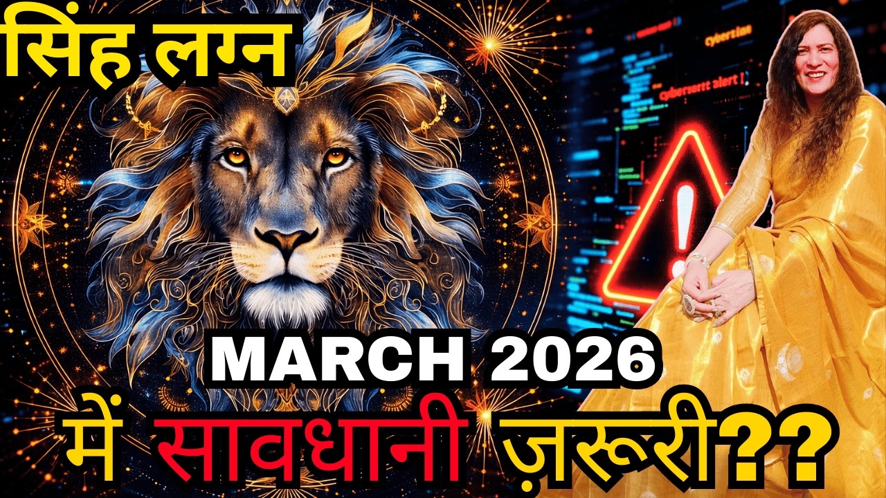 March 2026 Singh Rashi: Faisle Mein Savdhani, Success Pakki?? #astrology #leo