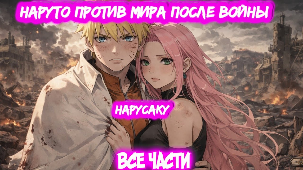НАРУТО ПРОТИВ МИРА ПОСЛЕ ВОЙНЫ || Все части || Наруто Альтернативный Сюжет || НаруСаку