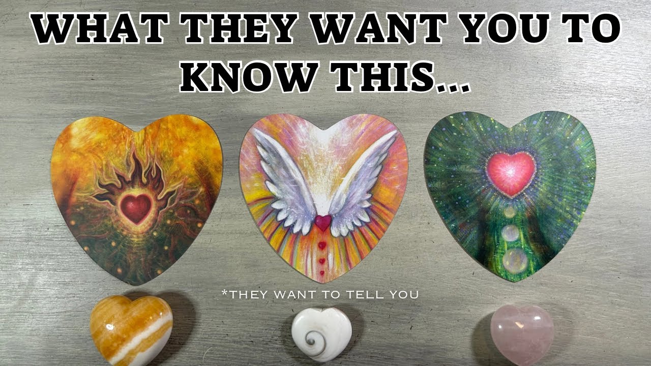 ❤️‍🔥 🗣️ They WANT to Tell You This!  Pick A Card  * Detailed Love Tarot Reading TIMELESS