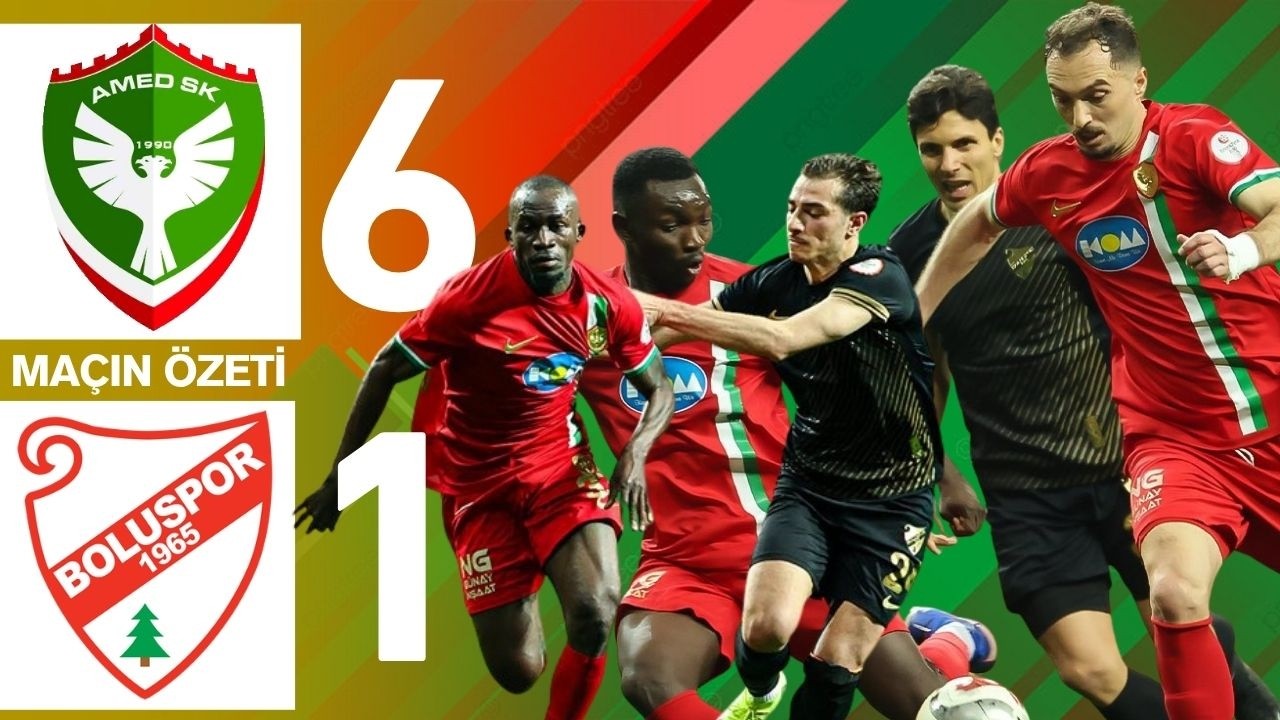 AMEDSPOR 6-1 BOLUSPOR / Ma&ccedil; Vlogu