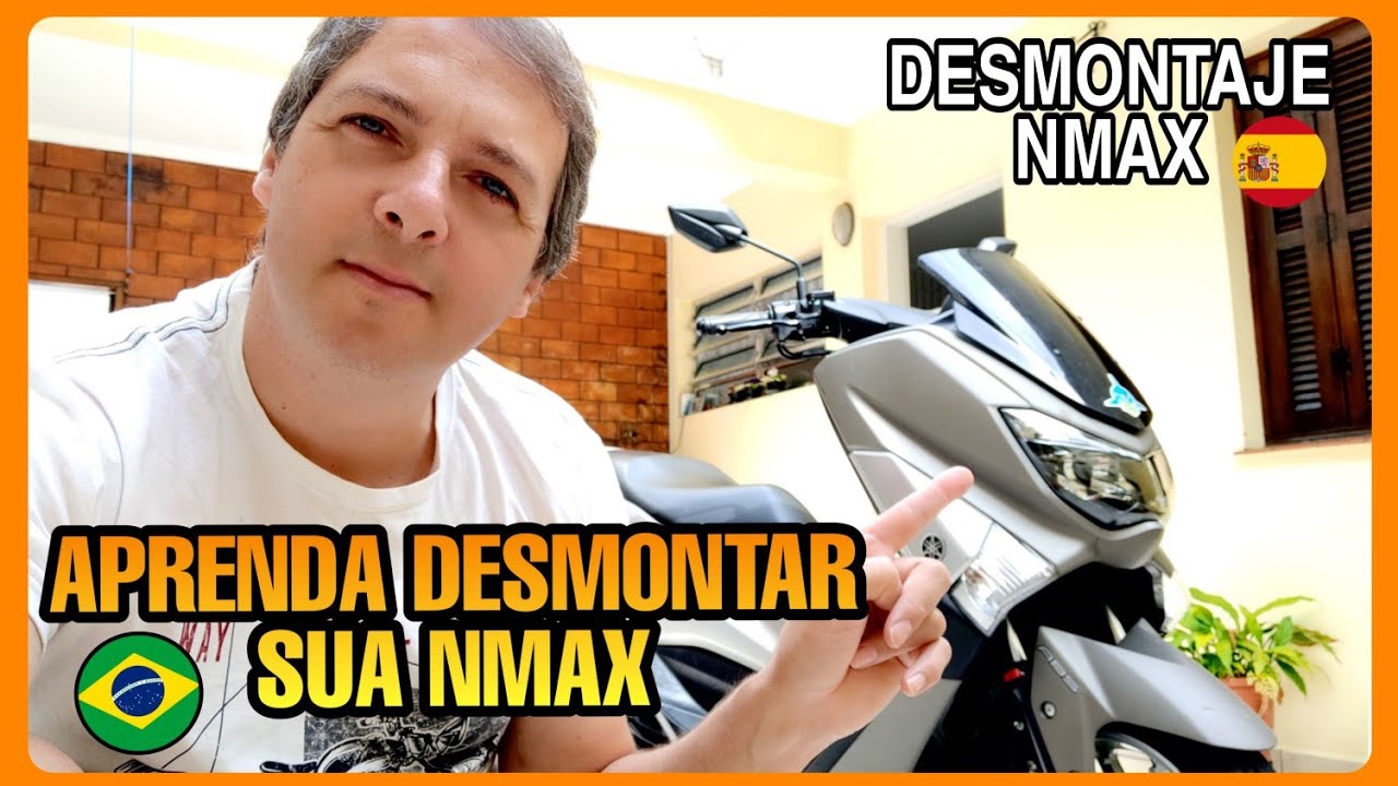 Ferramentas - Aprenda como desmontar toda carenagem da Yamaha Nmax. Limpeza geral. #nmax #scooter
