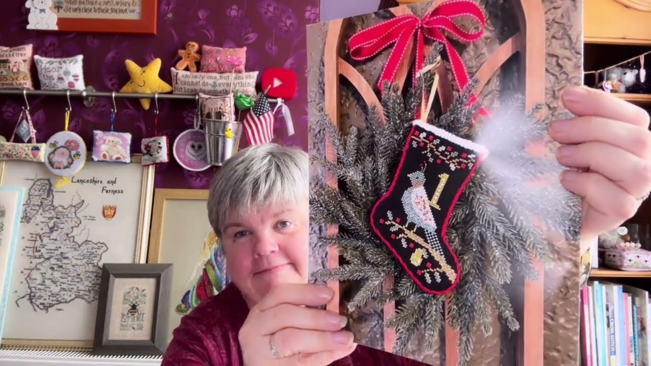 Flosstube 100: Clitheroe WI Show, Stitching and Crochet