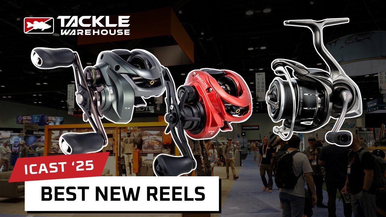 The BEST New Reels at ICAST 2025 with Tackle Warehouse!