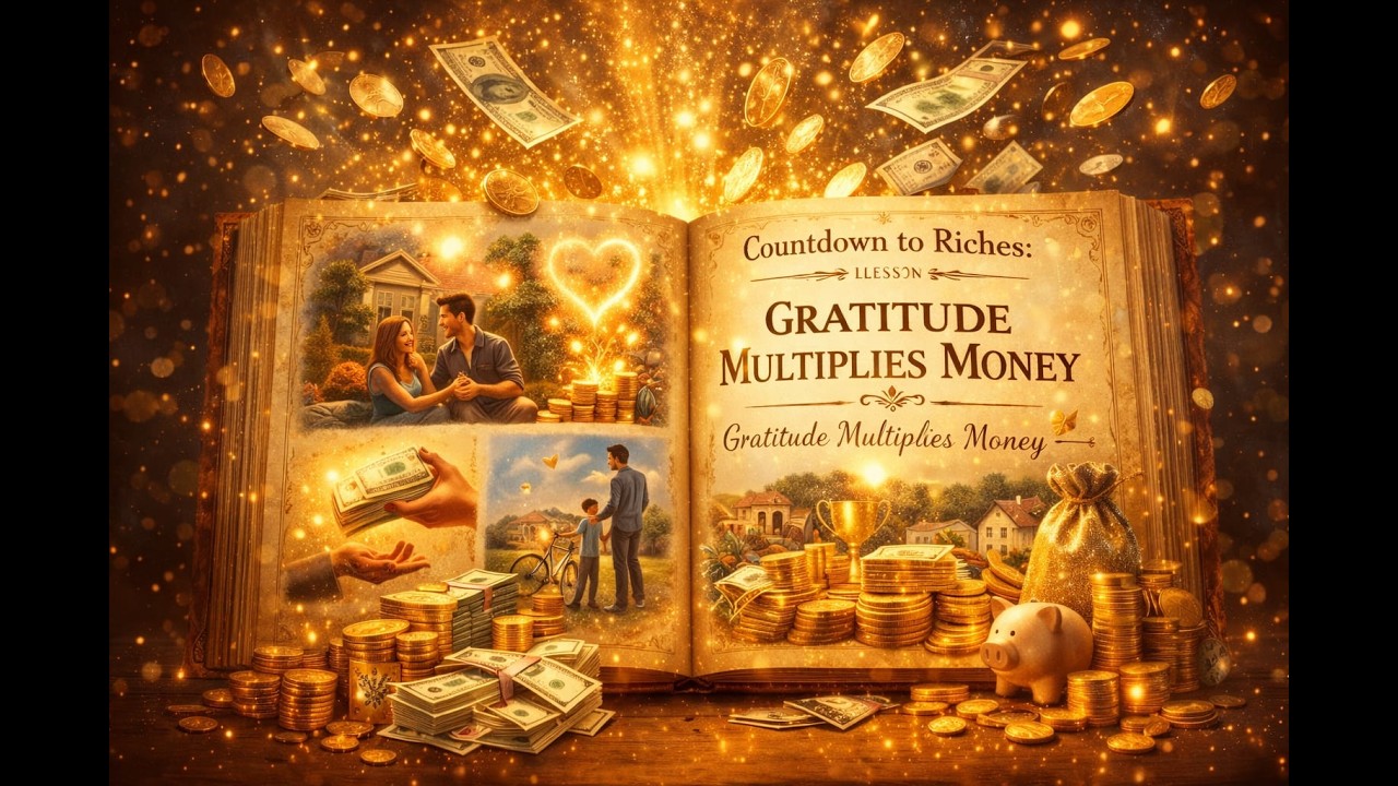 Countdown to Riches lesson 9 Gratitude Multiplies Money