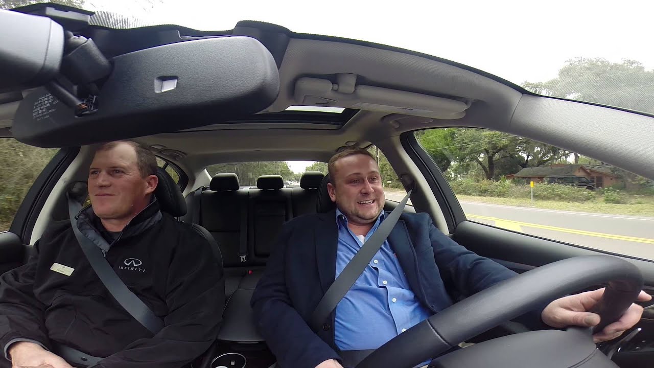 2014 INFINITI Q50S Hybrid AWD -- Rolling Start Sprint and BMW 535i Comparisons