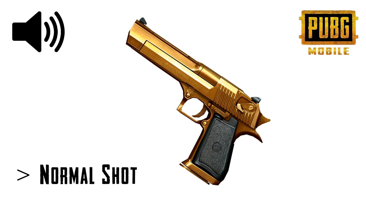PUBG Mobile Desert Eagle Pistol Shot Sound Effect 🔫💥