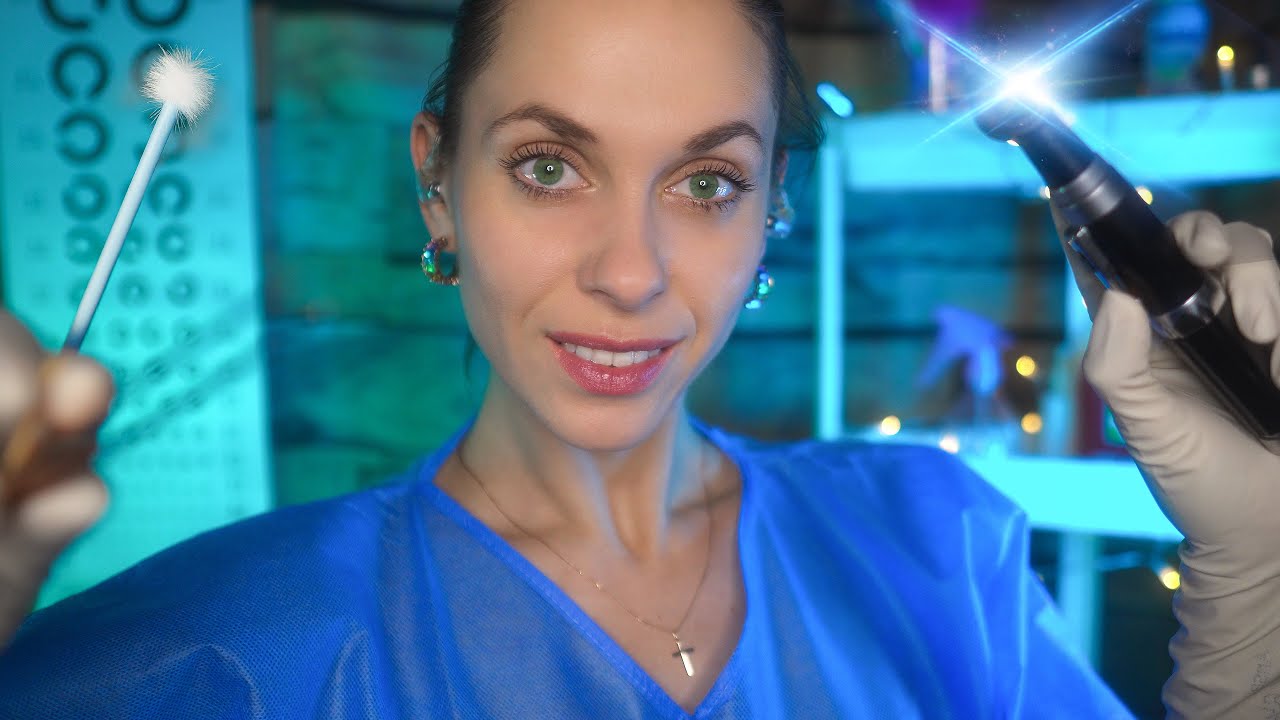 ASMR External Ear Exam & Cleaning, OTOSCOPE | Intense Sounds | Medical Roleplay