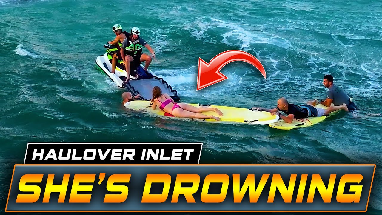 WARNING: DROWNING CRISIS UNFOLDS AT HAULOVER INLET !! | HAULOVER BOATS | WAVY BOATS