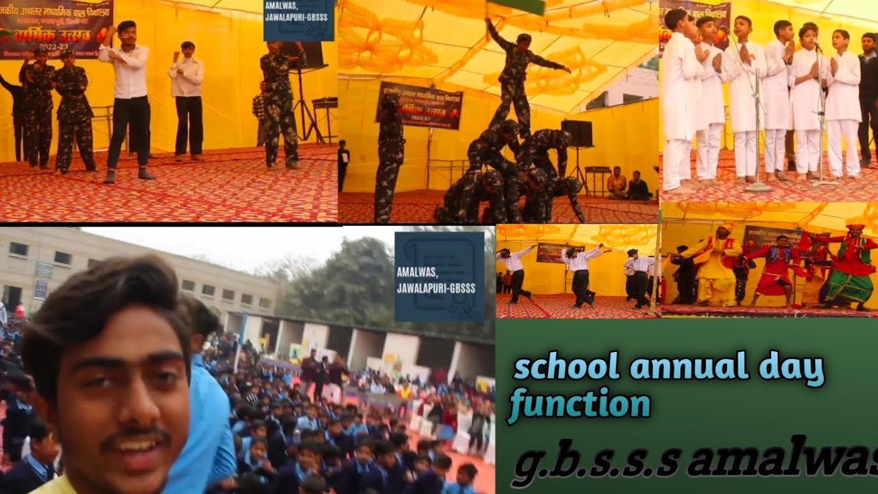 G.B.S.S.S Amalwas School annual day function 26 January || part 2