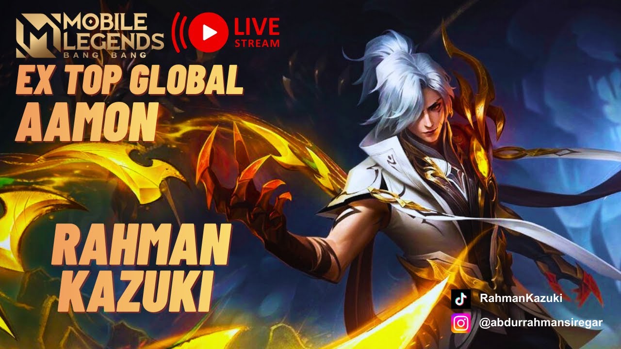 🔴 LIVE DAY 45 PUSH RANK S39 | AAMON 10K MMR LETS GO! #mobilelegends